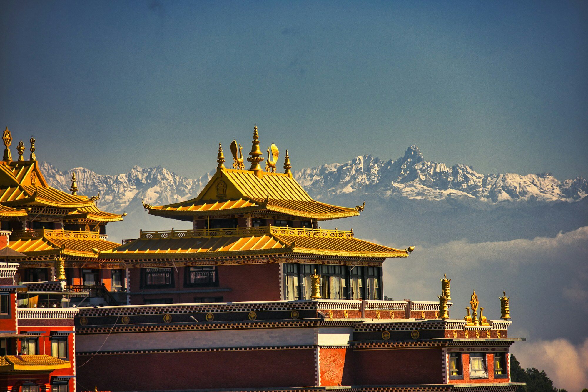 Context-led hill architecture at Namo Buddha in Nepal
