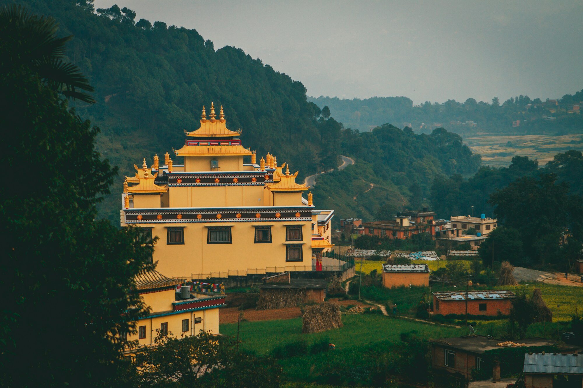 Pharping Valley near Kathmandu, Nepal