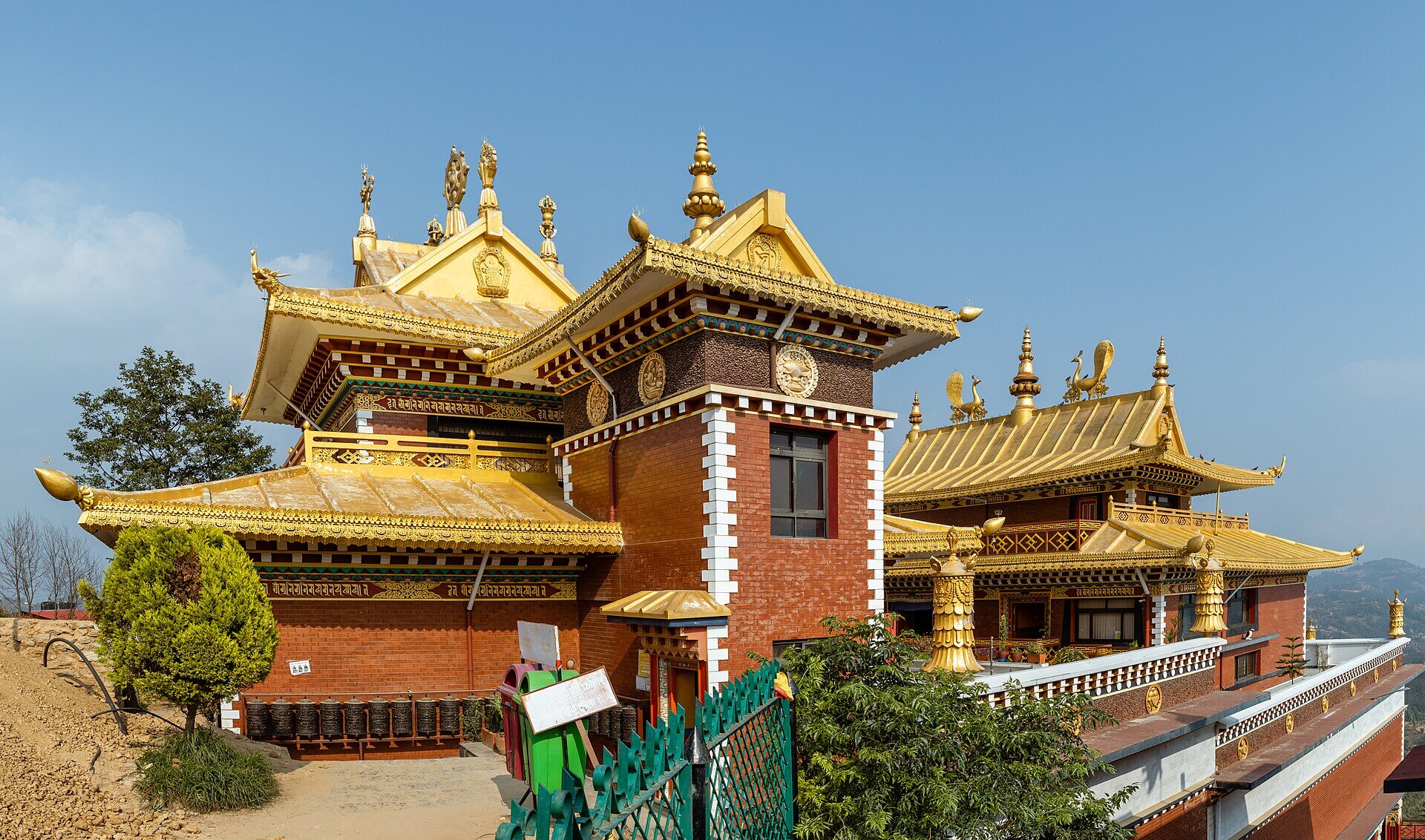 Namo Buddha landscape context